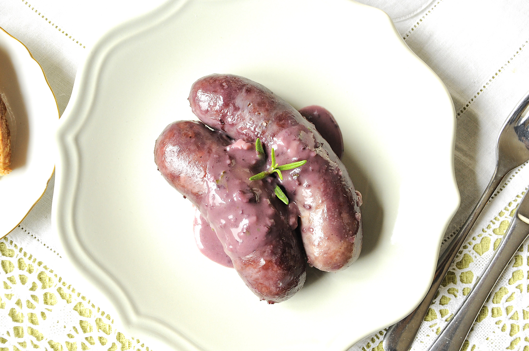 Salsicce al vino Bimby