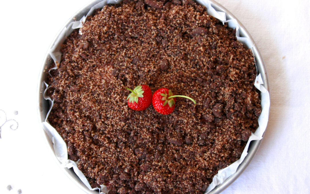 Torta sbriciolata alle fragole