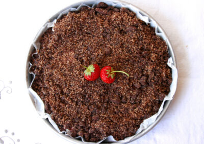 Torta sbriciolata alle fragole