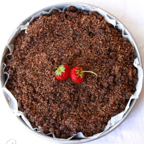 Sbriciolata alle fragole Bimby