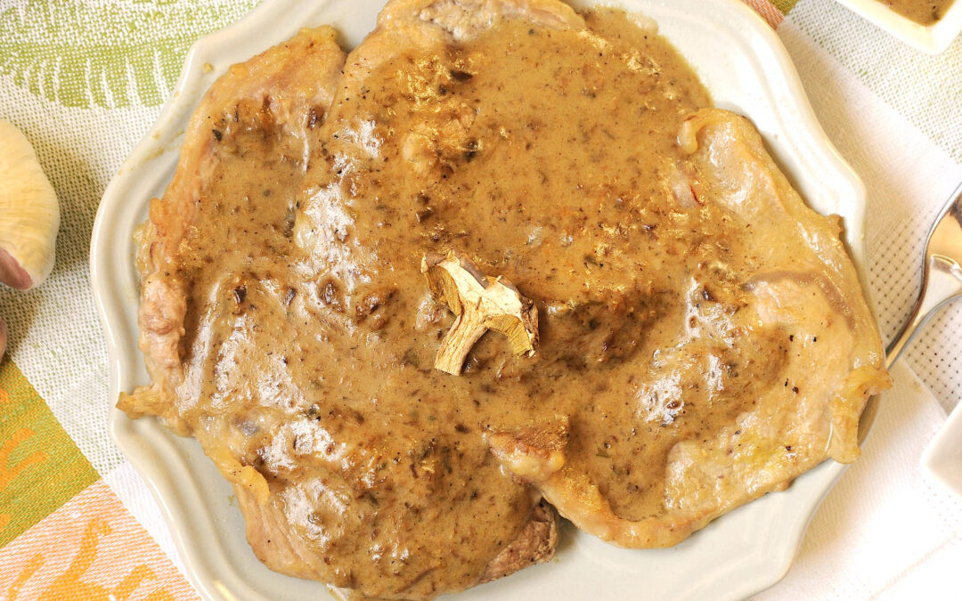 Scaloppine ai funghi porcini