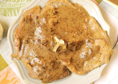 Scaloppine ai funghi porcini