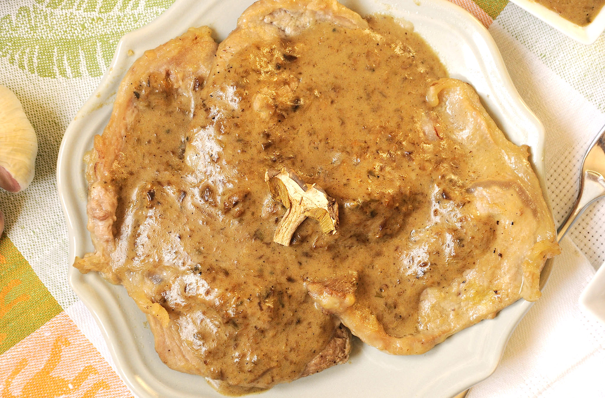 Scaloppine ai funghi porcini Bimby