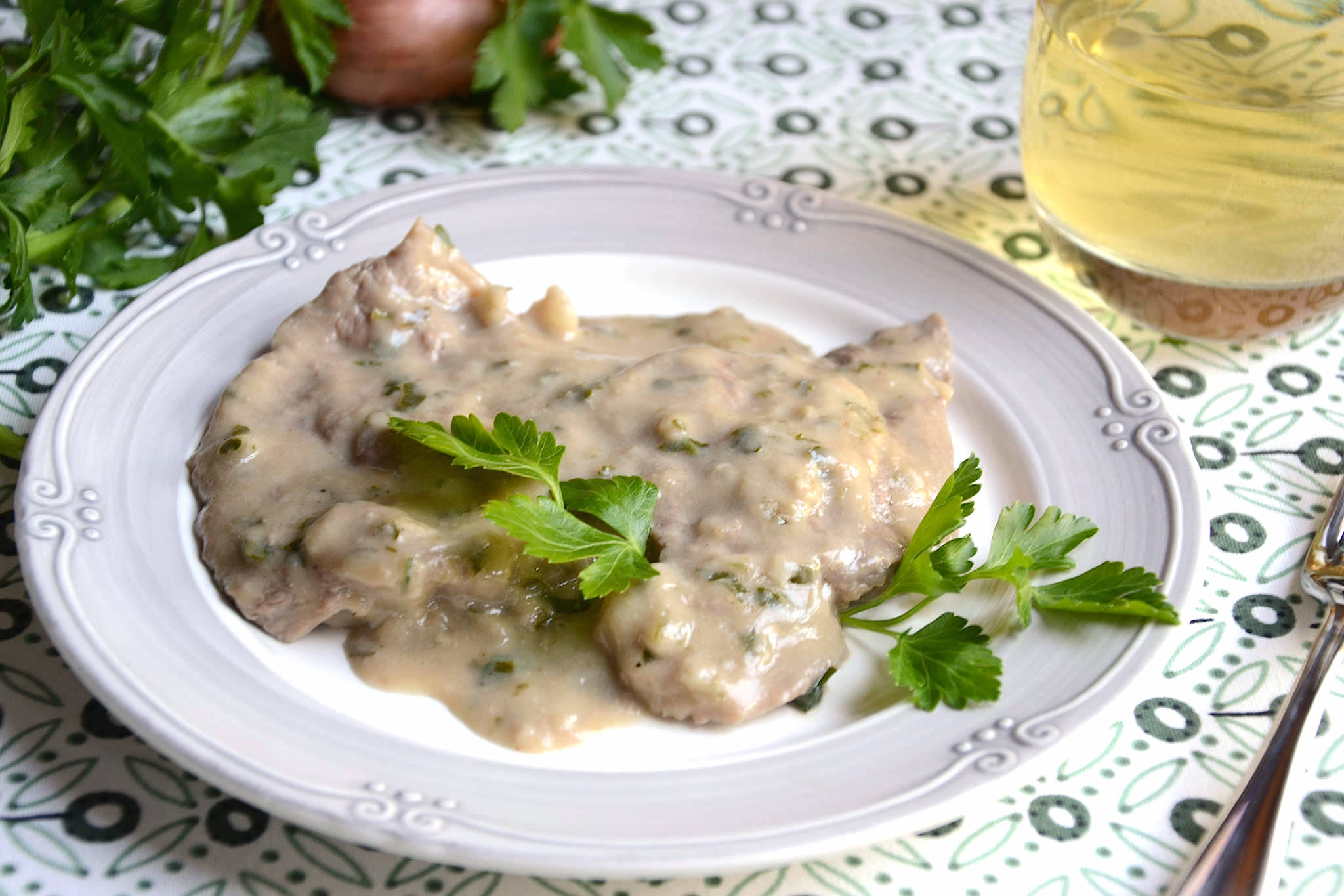 Scaloppine al vino bianco Bimby