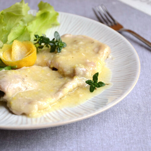 Scaloppine al limone Bimby