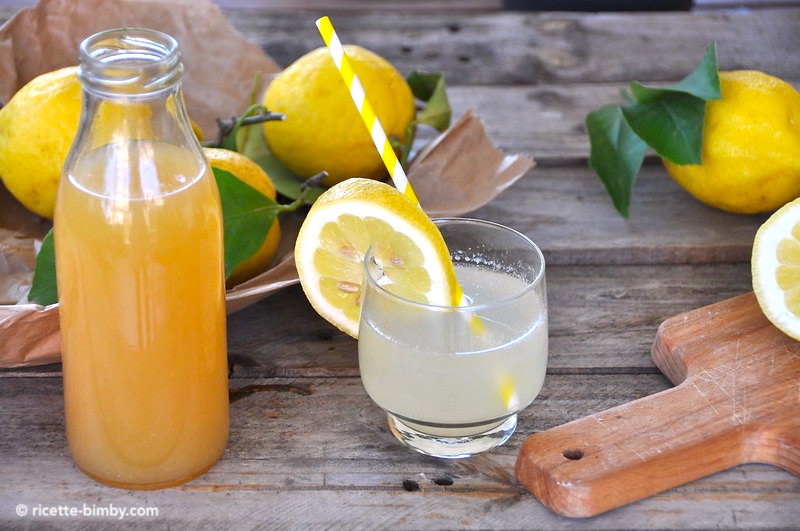 Sciroppo di limone Bimby