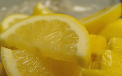Scorze di limone candite