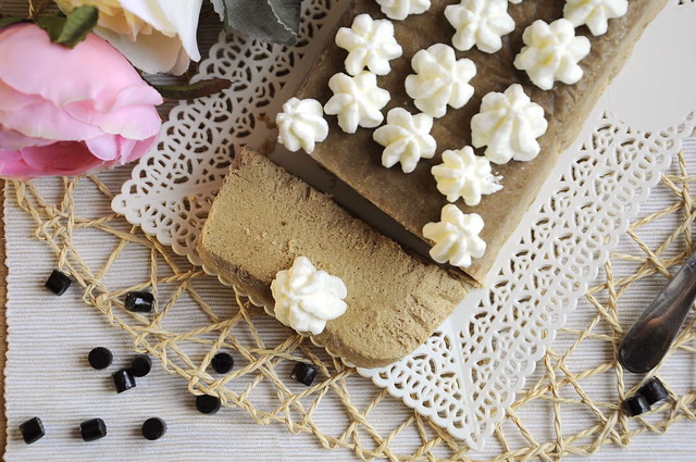 Semifreddo alla liquirizia Bimby