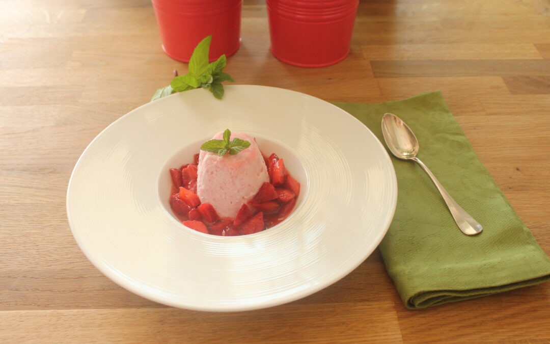 Semifreddo alle fragole