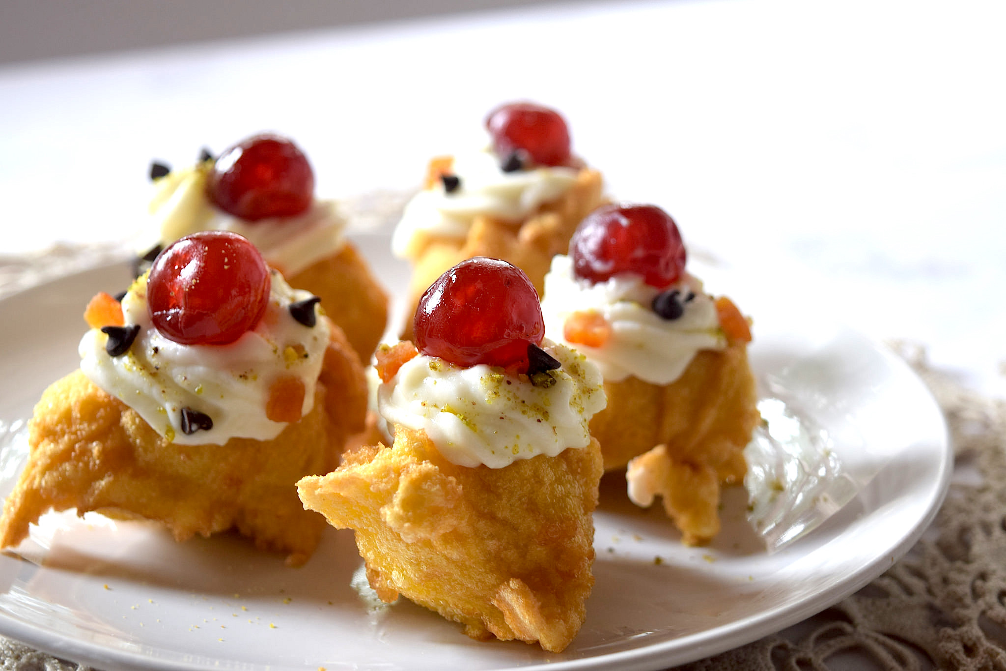 Sfince di San Giuseppe Bimby