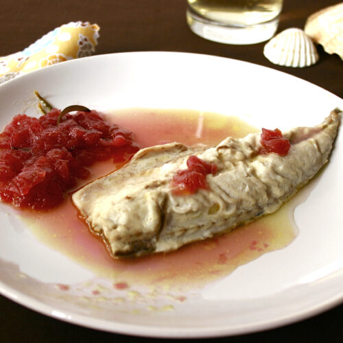 Sgombro al vapore Bimby