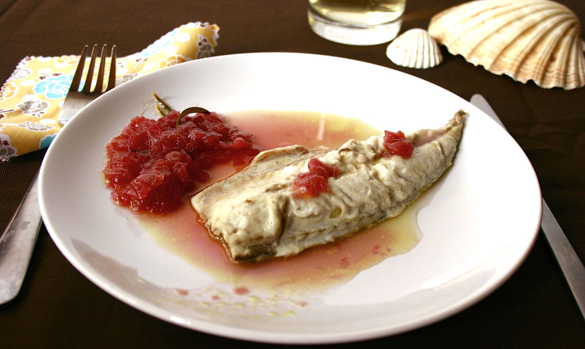 Sgombro al vapore Bimby