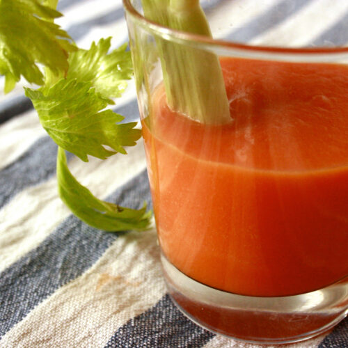 Smoothie carota mela arancia zenzero Bimby