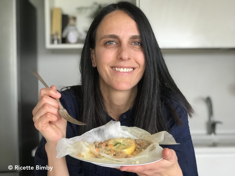 Sogliola con verdure al vapore Bimby