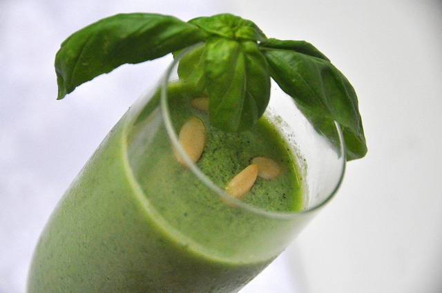Sorbetto al basilico Bimby