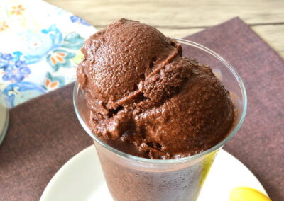 Sorbetto al cacao