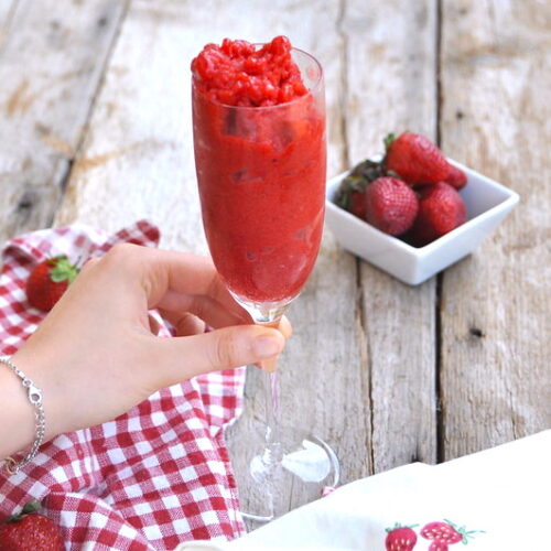 Sorbetto fragola Bimby