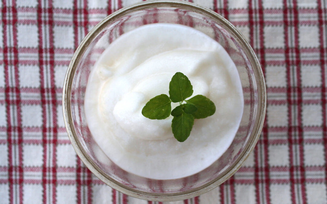 Sorbetto birra e menta