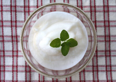 Sorbetto birra e menta