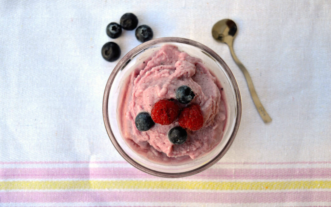Sorbetto ai frutti di bosco