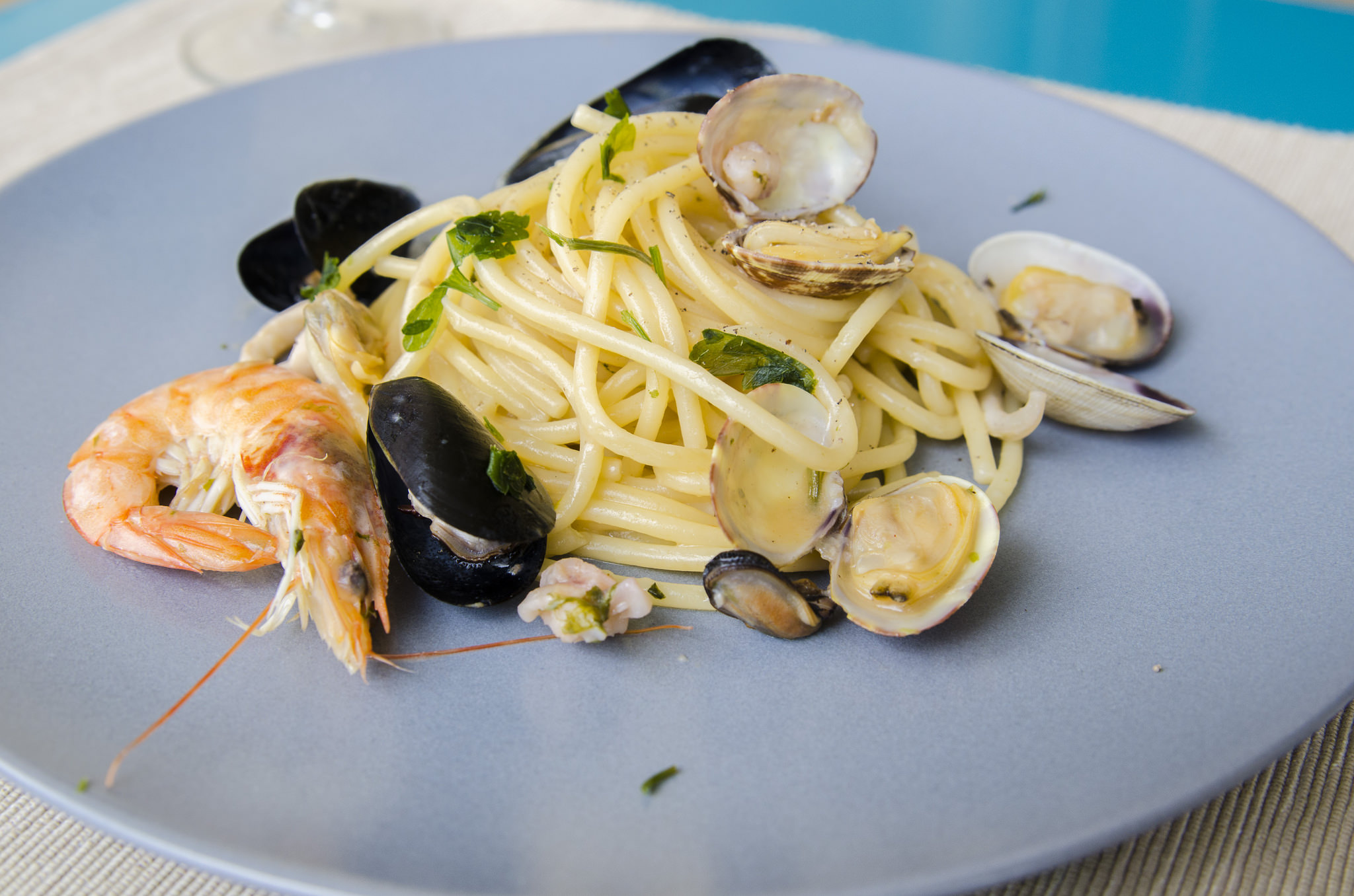 Spaghetti allo scoglio Bimby
