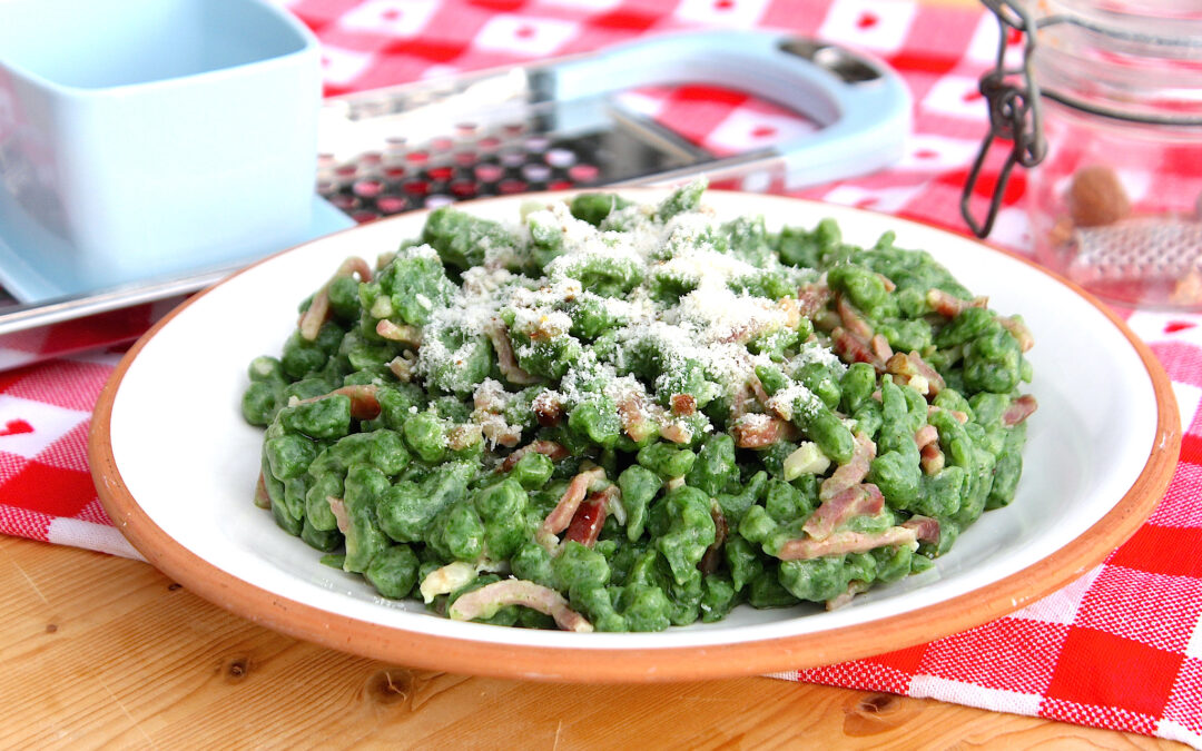 Spatzle agli spinaci
