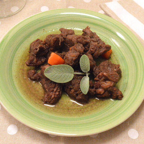 Spezzatino al vino rosso Bimby