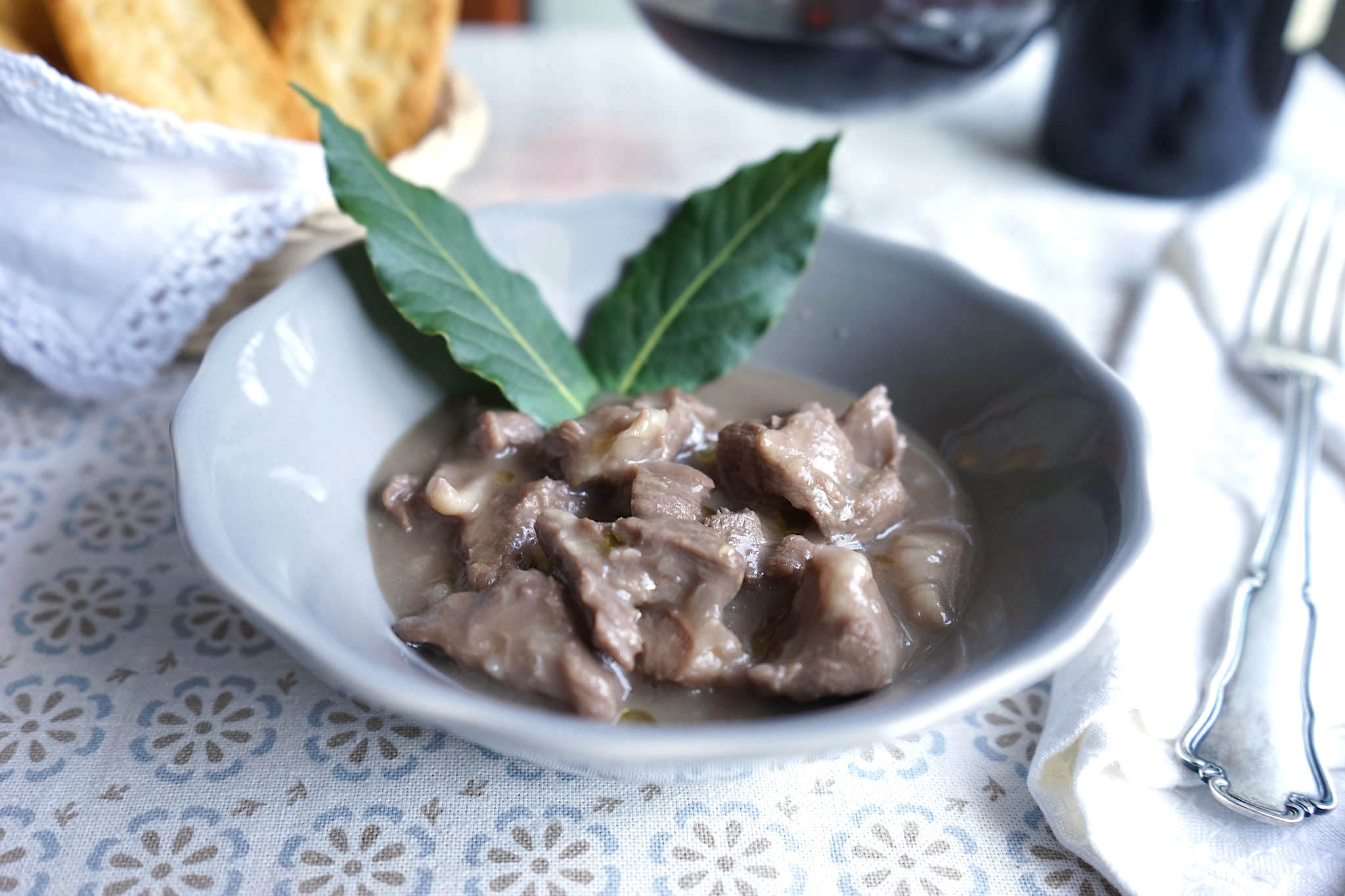 Spezzatino brasato al vino rosso Bimby