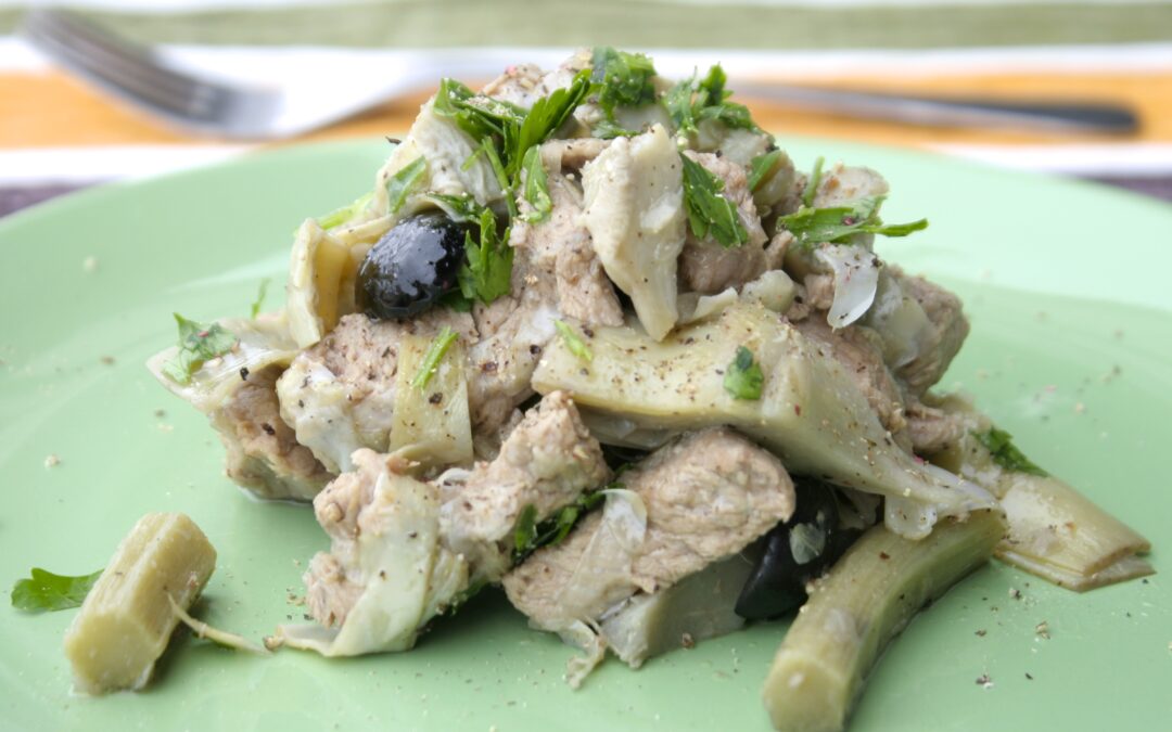 Spezzatino con i carciofi