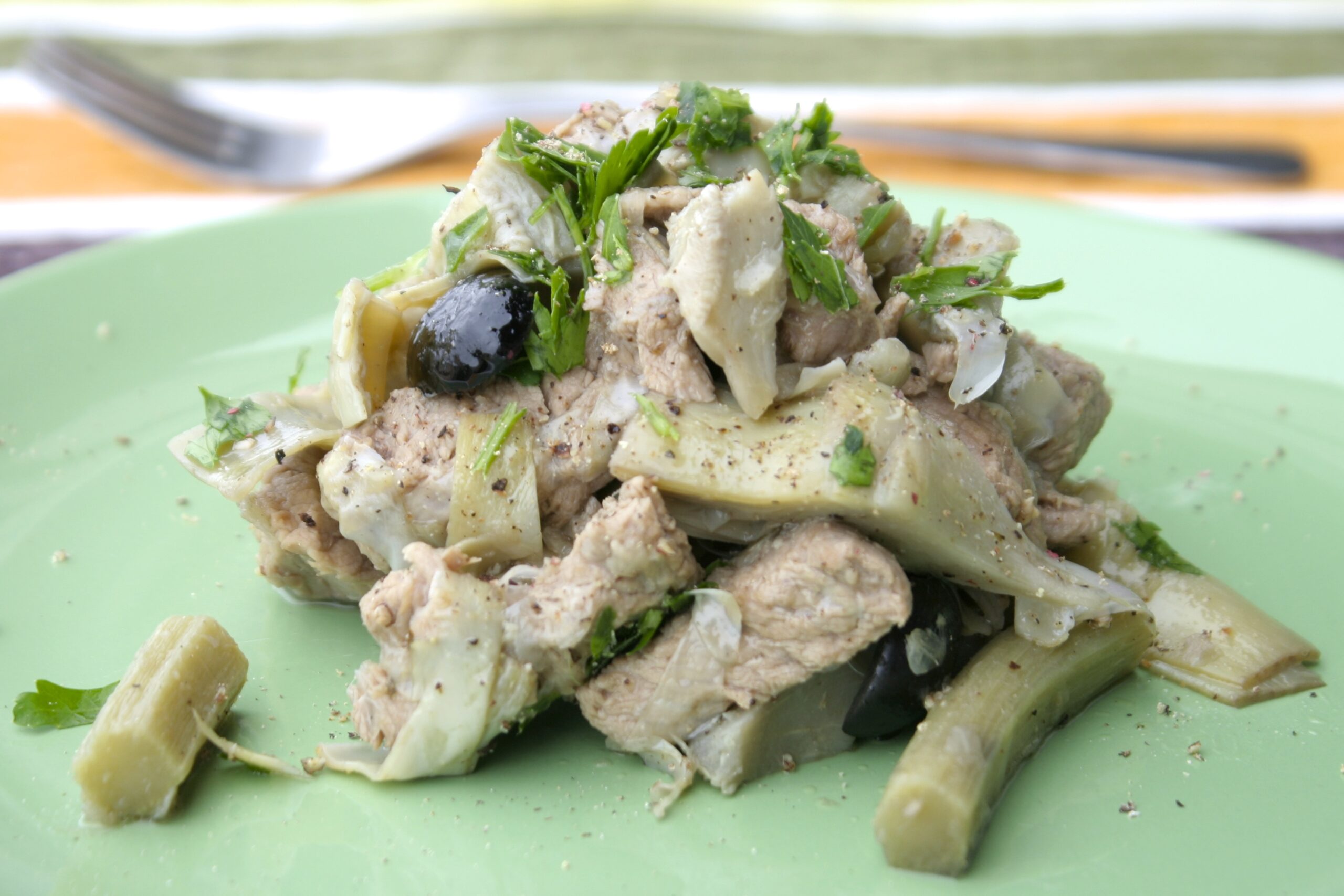 Spezzatino con carciofi Bimby