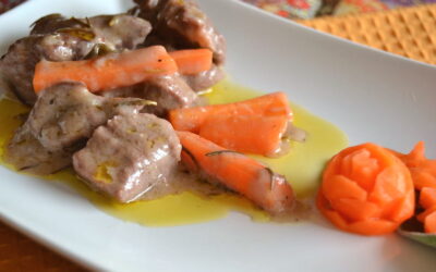 Spezzatino di manzo con carote
