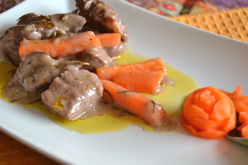 Spezzatino di manzo con carote Bimby