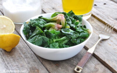 Spinaci al vapore