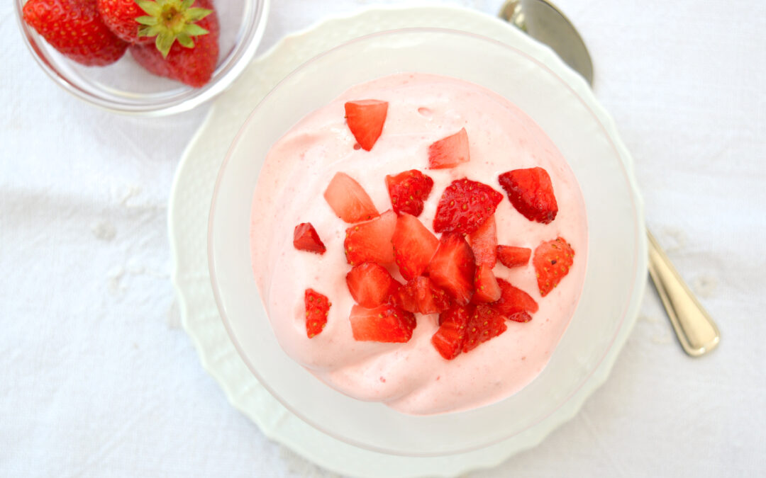 Spumone alle fragole