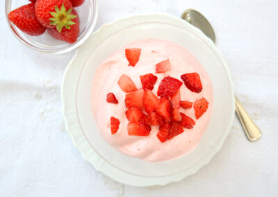 Spumone alle fragole