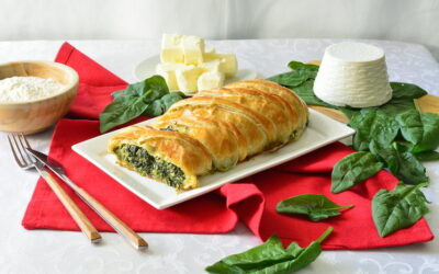 Strudel ricotta e spinaci