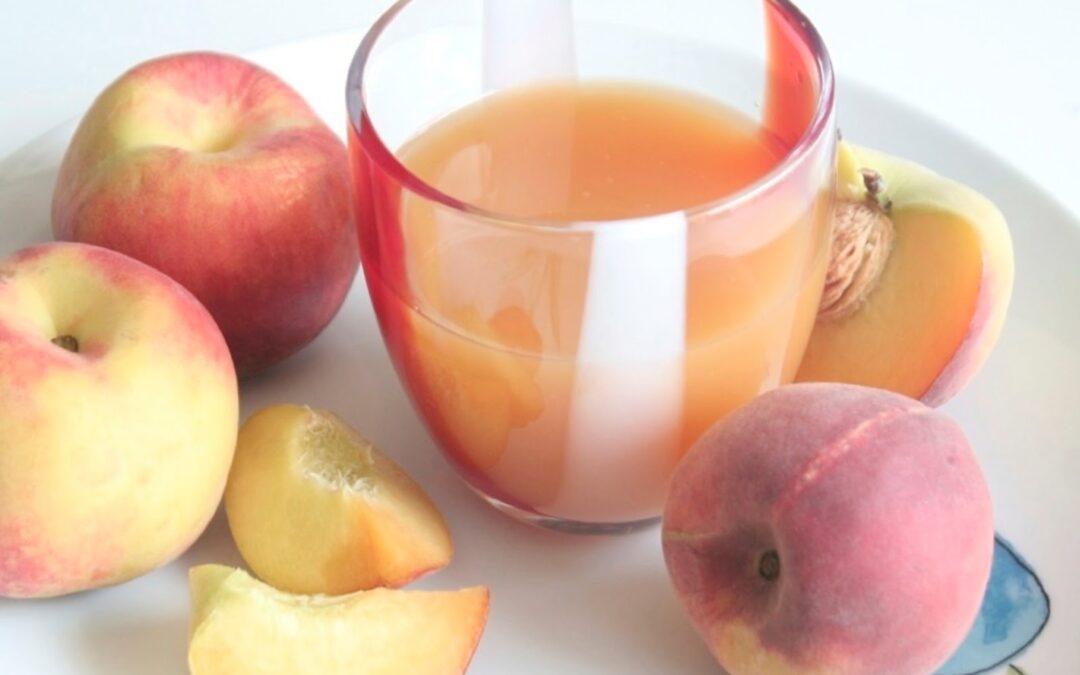 Succo pesca con Bimby