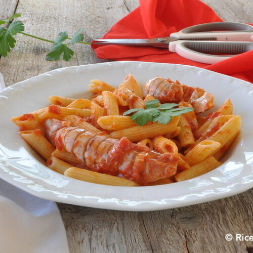 sugo con canocchie bimby