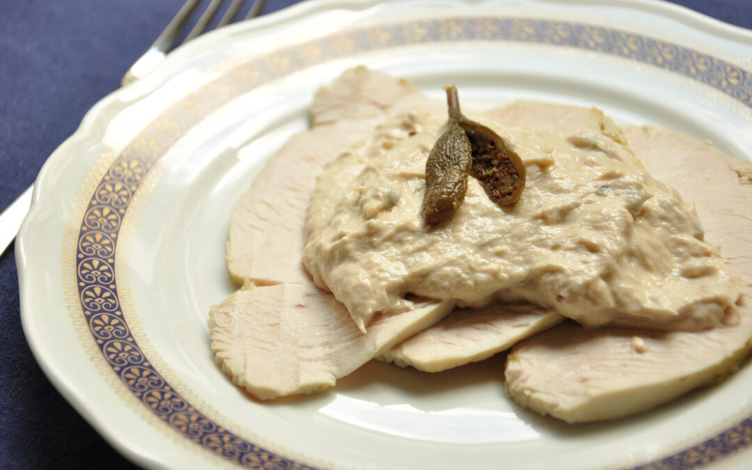 Tacchino tonnato con yogurt greco