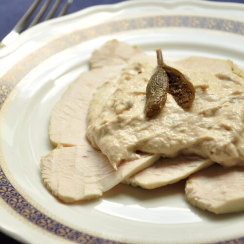 Tacchino tonnato Bimby con yogurt greco