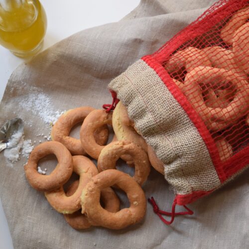 Taralli all'uovo Bimby