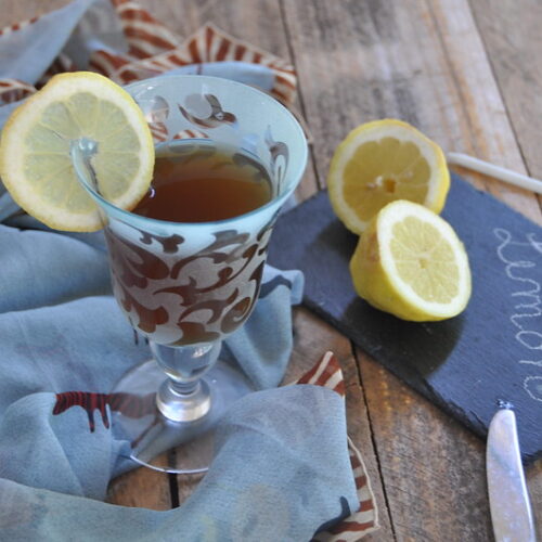 Te al limone Bimby fatto in casa