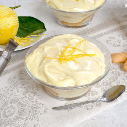 Tiramisù al limone Bimby