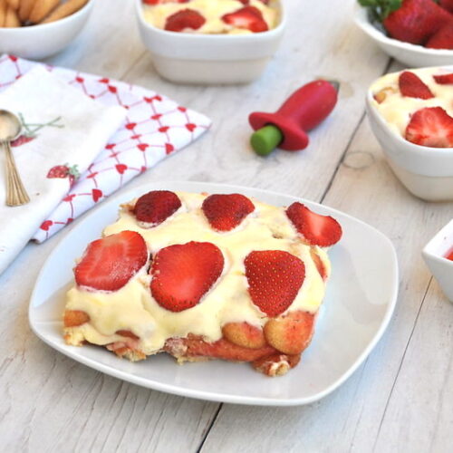 Tiramisù alle fragole Bimby
