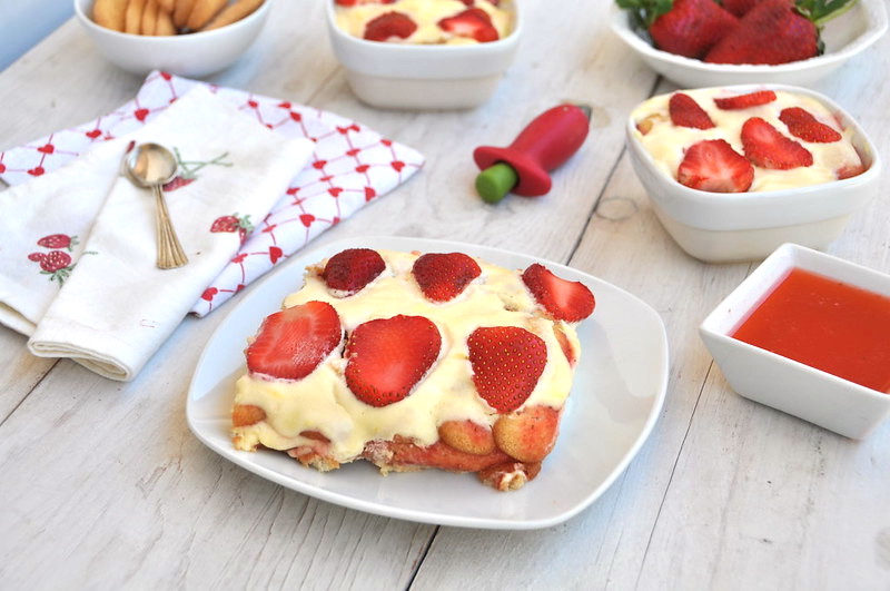 Tiramisù alle fragole Bimby