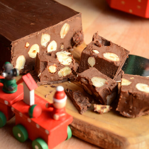 Torrone al cioccolato Bimby