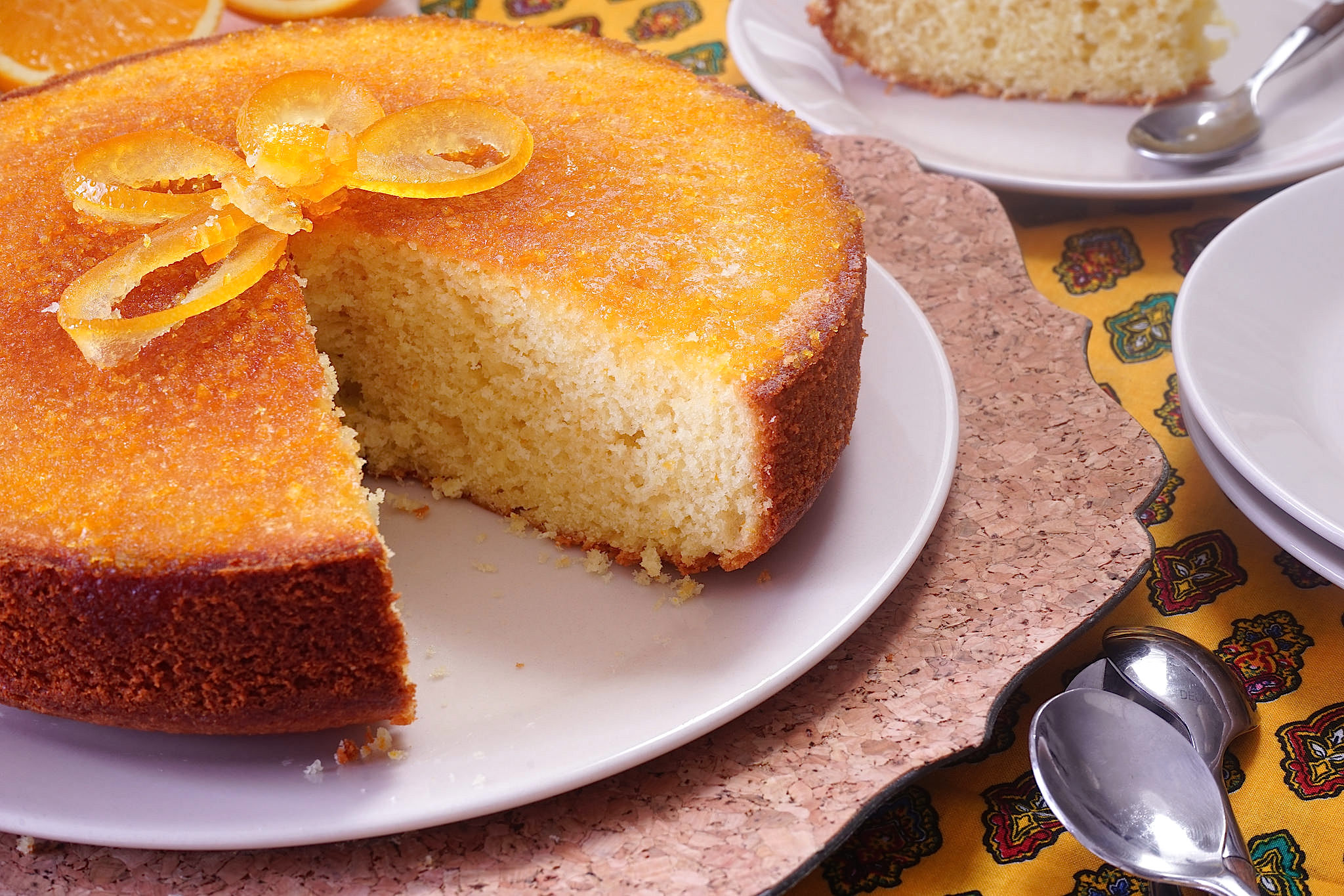 Torta all'arancia Bimby