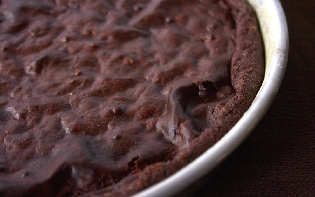 Torta cachi e cioccolato