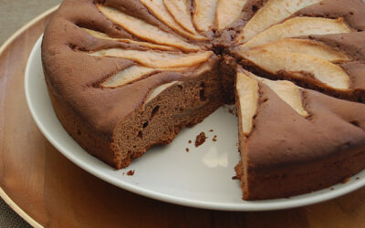 Torta pere e cioccolato