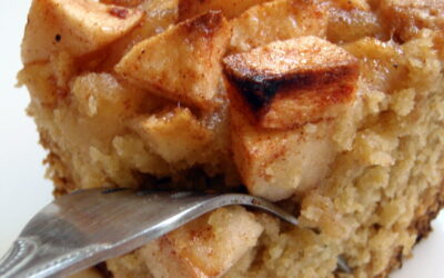 Torta di mele con yogurt (senza uova e burro)